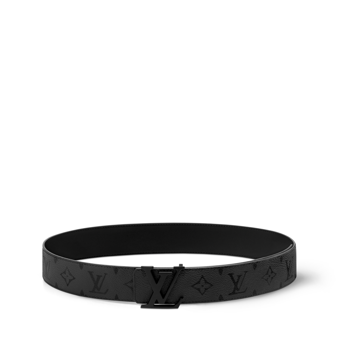 ベルト・LV イニシャル ミッドナイト 40MM リバーシブル モノグラム